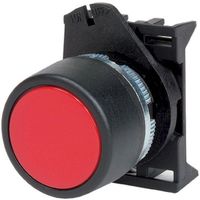 Кнопка DKC Quadro 22.5 мм, IP65, Черный