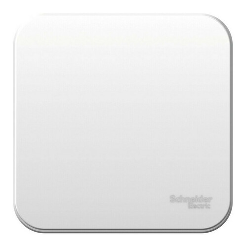 Выключатель 1-клавишный Systeme Electric BLANCA, открытый монтаж, белый, BLNCA101011