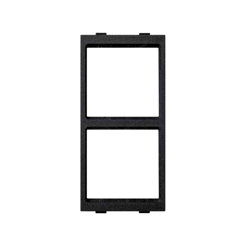 Адаптер на 2 модуля Simon 27 с вертикальной фиксацией механизмов Simon CIMA, графит, S78-14