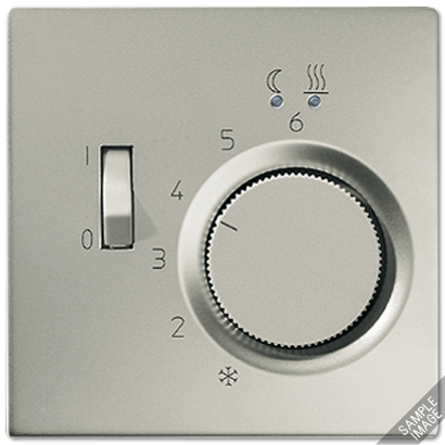 Накладка на термостат JUNG LS METAL, алюминий, ALFTR231PL