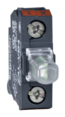 БЛОК КОНТ. 24В С ЗЕЛЕНЫМ ДИОДОМ, ZALVB3