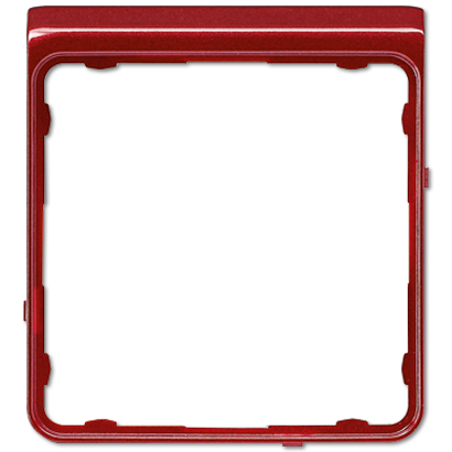 Внешняя рамка JUNG CD 500, красный металлик, CDP82RTM