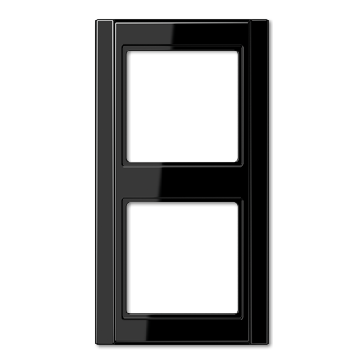 Рамка 2 поста JUNG A 500, черный, A582SW