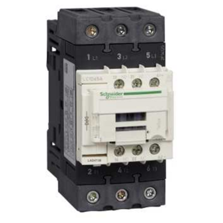 Контактор Schneider Electric TeSys LC1D 3P 65А 400/24В DC 30кВт, LC1D65ABDTQ