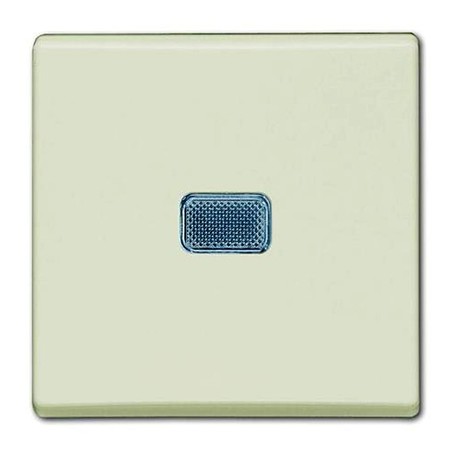 Выключатель 1-клавишный ABB BASIC55 с подсветкой, chalet-white, 2006//1 UCGL-96-507, 2CKA001012A2185