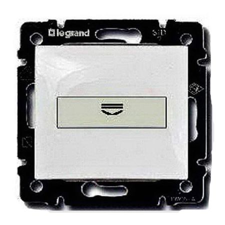 Карточный выключатель Legrand VALENA, механический, белый, 774234