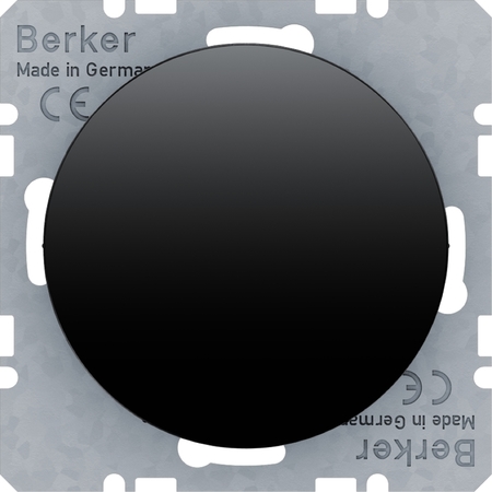 Заглушка Berker, черный блестящий, 10092045