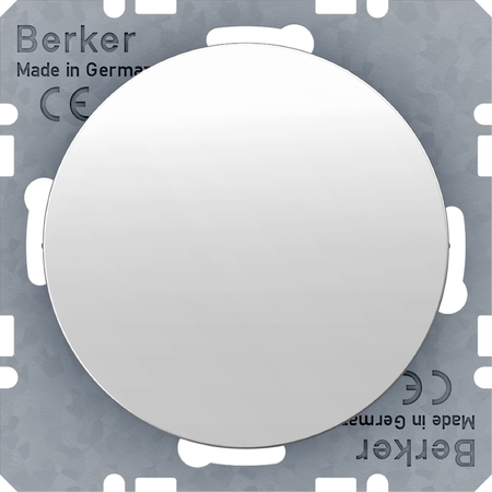 Заглушка Berker, белый блестящий, 10092089