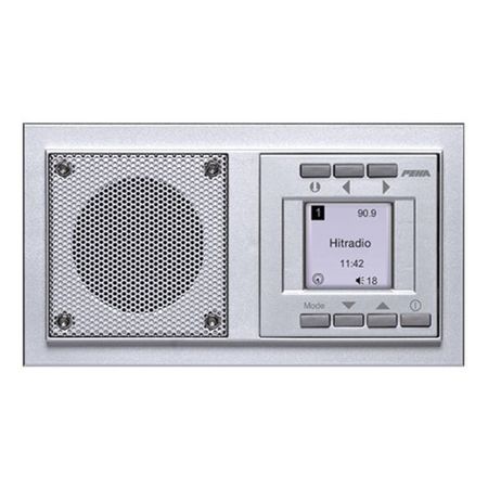 Цифровое FM-радио PEHA by Honeywell AURA, алюминий, 174913