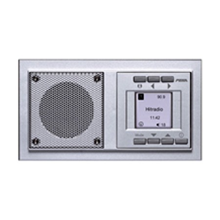 Цифровое FM-радио PEHA by Honeywell NOVA, алюминий, 174253