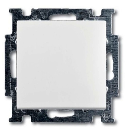 Выключатель 1-клавишный ABB BASIC55, альпийский белый, 2006//1 UC-94-507, 2CKA001012A2139