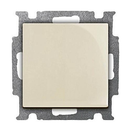 Выключатель 1-клавишный ABB BASIC55, слоновая кость, 2006//1 UC-92-507, 2CKA001012A2146