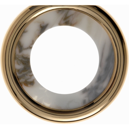 Рамка 1 пост Berker PALAZZO, белый мрамор, 109220