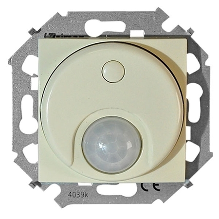 Светорегулятор с датчиком движения Simon SIMON 15, до 500 Вт, слоновая кость, 1591721-031