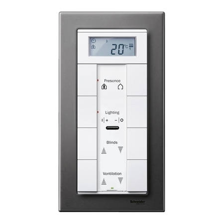 Рамка 2 поста Schneider Electric MERTEN M-ELEGANCE, серый родий, MTN403814