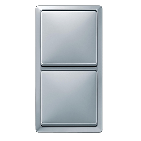 Рамка 2 поста Schneider Electric MERTEN ARTEC, алюминий, MTN481260