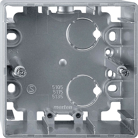 Коробка одинарная для накладного монтажа Премиум-класса Artec Schneider Electric, MTN513560
