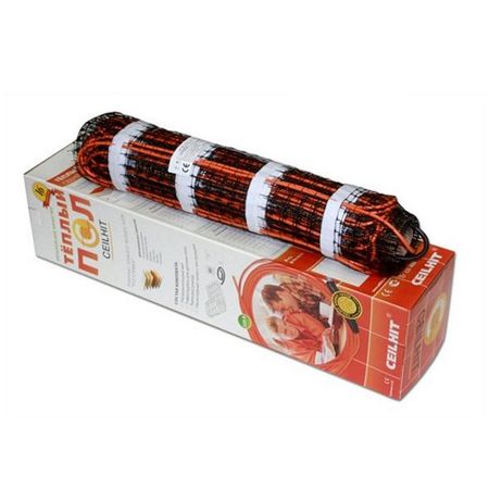 (S=2,75м2) Электрический мат на основе двужильного кабеля с линейным экраном 22PSVD/180-550, MAT 22PSVD/180- 550 ( U=220В - 520)