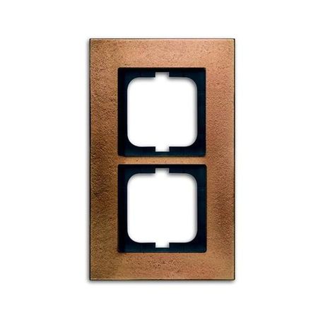 Рамка 2 поста ABB CARAT, бронзовый, 1722-821, 2CKA001754A4259