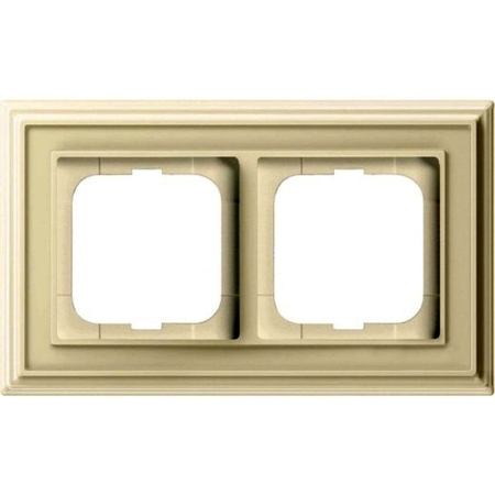 Рамка 2 поста ABB ДИНАСТИЯ, слоновая кость, 1722-832-500, 2CKA001754A4601