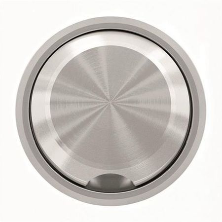 Накладка на вывод кабеля ABB SKY MOON, скрытый монтаж, нержавеющая сталь, 8607 CR, 2CLA860700A1401