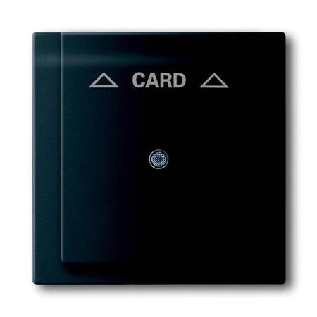 Накладка на карточный выключатель ABB IMPULS, черный бархат, 1792-775, 2CKA001753A0159