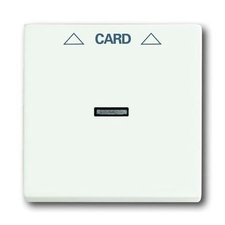 Накладка на карточный выключатель ABB FUTURE, белый бархат, 1792-884, 2CKA001710A3928