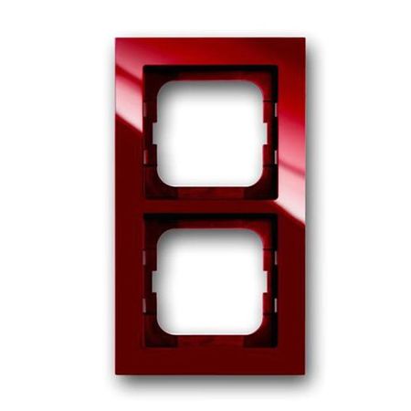 Рамка 2 поста ABB BUSCH-AXCENT, foyer-red, 1754-0-4477