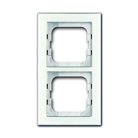 Рамка 2 поста ABB BUSCH-AXCENT, белый, 1722-280, 2CKA001754A4438