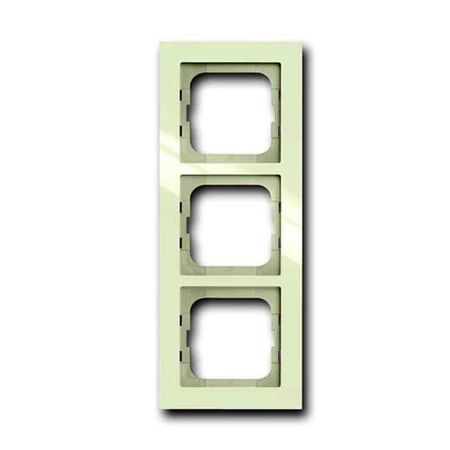 Рамка 3 поста ABB BUSCH-AXCENT, chalet-white, 1723-296-500, 1754-0-4488