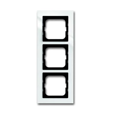 Рамка 3 поста ABB BUSCH-AXCENT, белый, 1723-284//11, 2CKA001753A4123