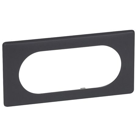 Рамка 4/5 модулей Legrand CELIANE, черная перкаль, 066745