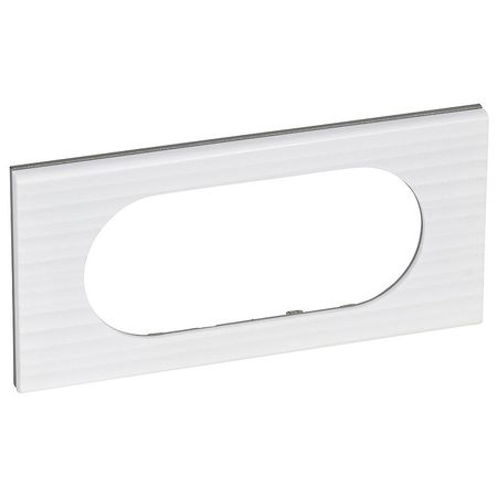 Рамка 4/5 модулей Legrand CELIANE, corian белый рельеф, 069015
