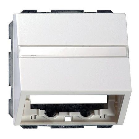 Накладка на вывод кабеля Gira SYSTEM 55, белый глянцевый, 087003