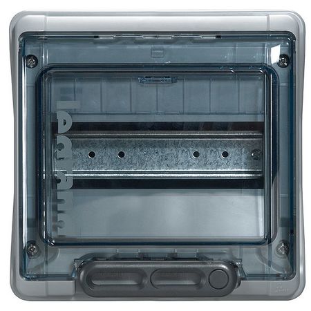 Распределительный шкаф Legrand Plexo³, 8 мод., IP65, навесной, пластик, дверь, с клеммами, 601978