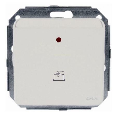 Карточный выключатель Fontini F37, электронный, белый, 37935052