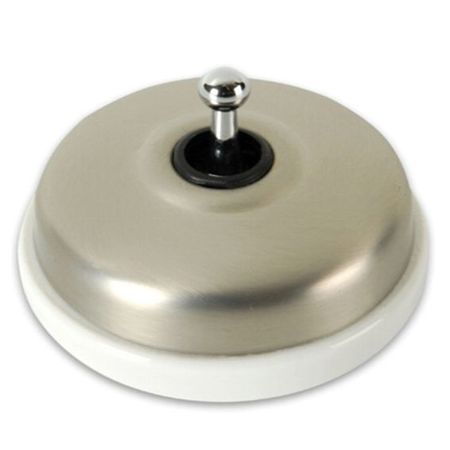 Кнопка тумблерная Fontini DIMBLER, никель, 60312562