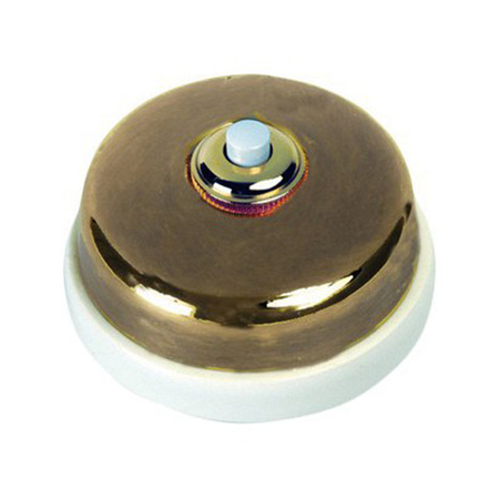 Кнопка нажимная Fontini DIMBLER, бронза, 60310532