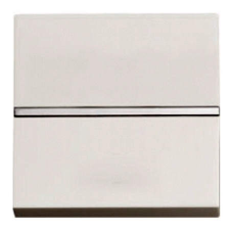 Выключатель 1-клавишный ABB ZENIT, альпийский белый, N2201 BL, 2CLA220100N1101