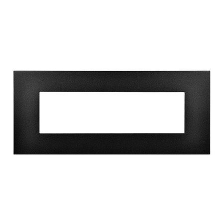 Рамка 7 модулей ABB ZENIT, горизонтальная, антрацит, N2777 AN, 2CLA277700N1801