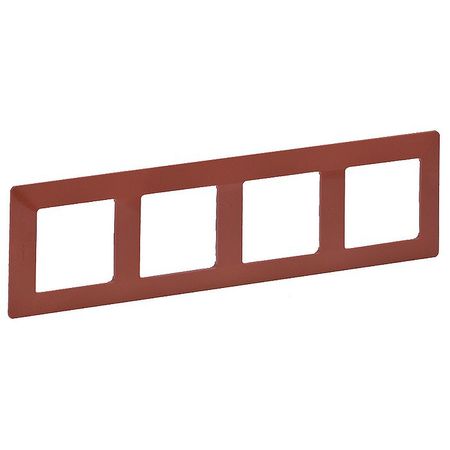 Рамка 4 поста Legrand VALENA LIFE, терракота, 754074