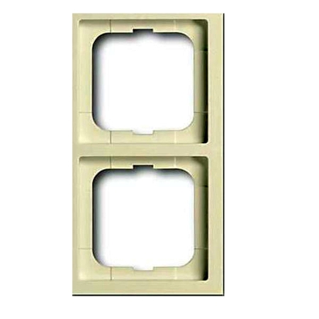 Рамка 2 поста ABB FUTURE, слоновая кость, 1722-182, 2CKA001754A4169