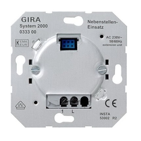 Механизм электронного выключателя Gira Коллекции GIRA, 033300