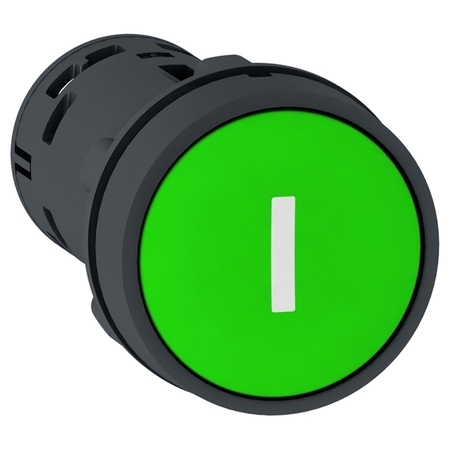 Кнопка Schneider Electric Harmony 22 мм, IP54, Зеленый, XB7NA3331