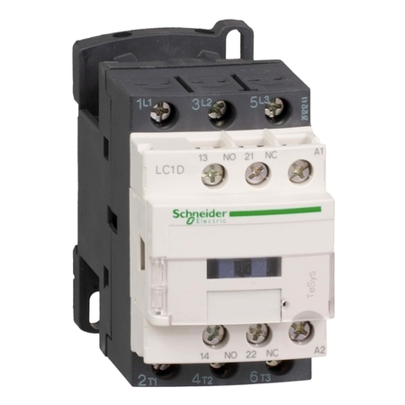Контактор Schneider Electric TeSys LC1D 3P 18А 400/110В AC 7.5кВт, LC1D186F7