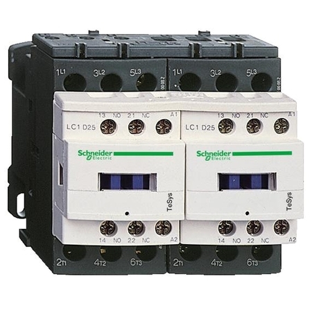 Реверсивный контактор Schneider Electric TeSys LC2D 4P 200А 400/220В AC, LC2D1150046M7