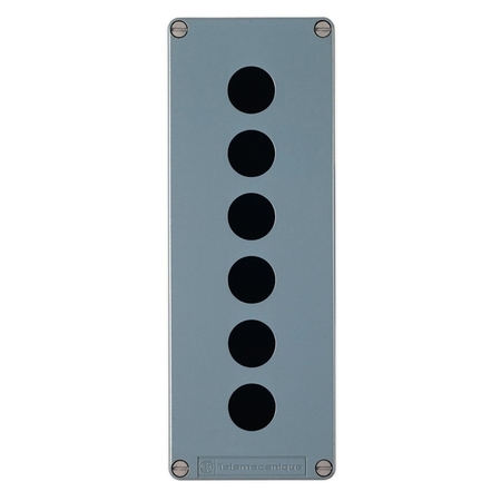 Корпус кнопочного поста Schneider Electric Harmony, 6 отверстий, XAPM4506H29