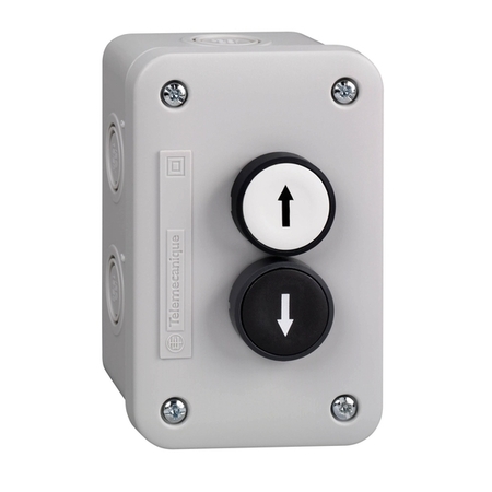 Кнопочный пост Schneider Electric Harmony, 2 кнопки, XALE2235