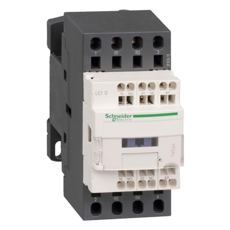 Контактор Schneider Electric TeSys LC1D 4P 25А 400/24В DC, LC1D1283BL