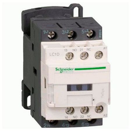 Контактор Schneider Electric TeSys LC1D 3P 9А 400/500В AC 2.2кВт, LC1D09S7